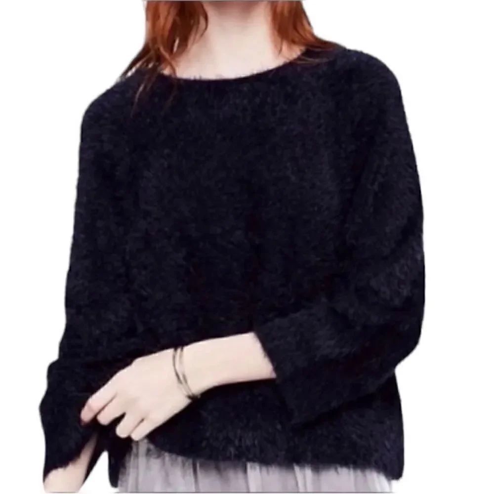 Lou & Grey Soft Cozy Navy Blue Sweater(Size XS)